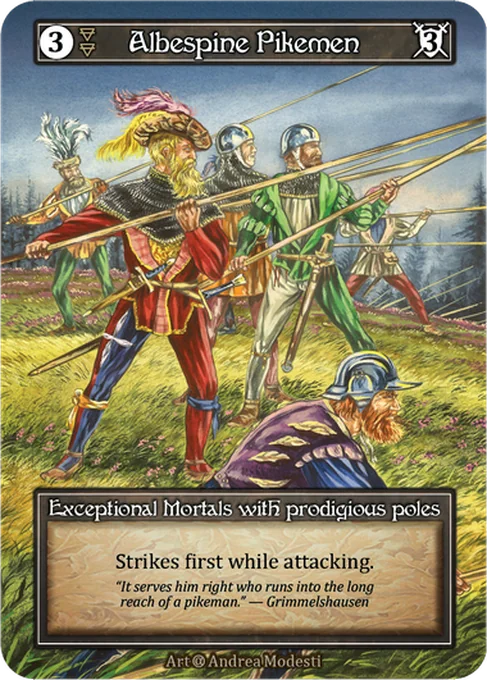 Albespine Pikemen