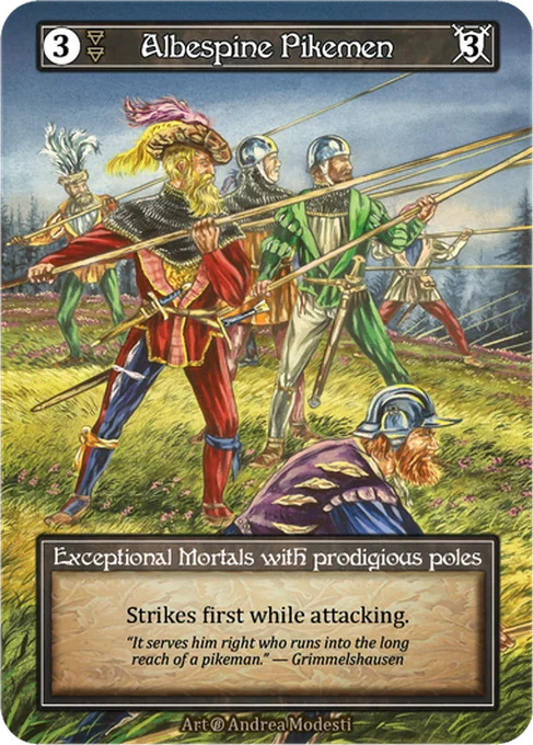 Albespine Pikemen