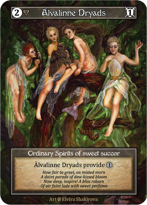 Älvalinne Dryads