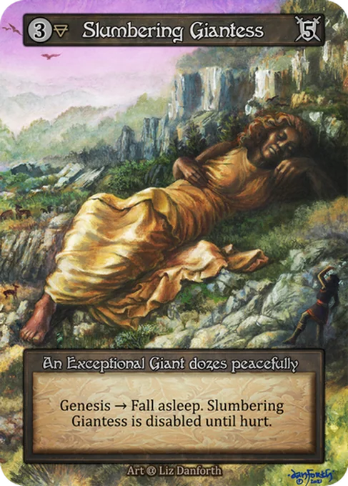 Slumbering Giantess