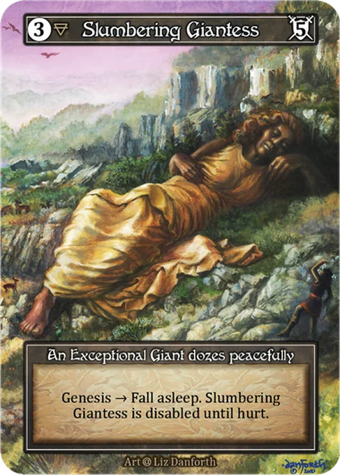 Slumbering Giantess