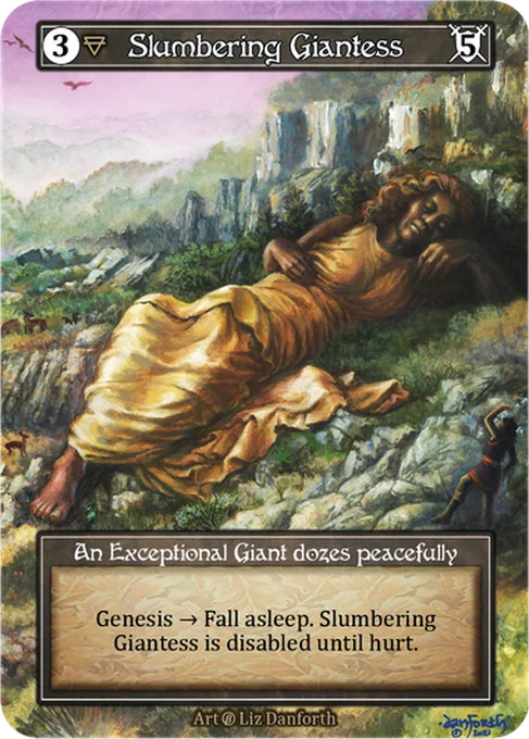 Slumbering Giantess