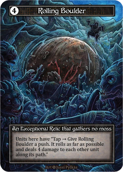Rolling Boulder