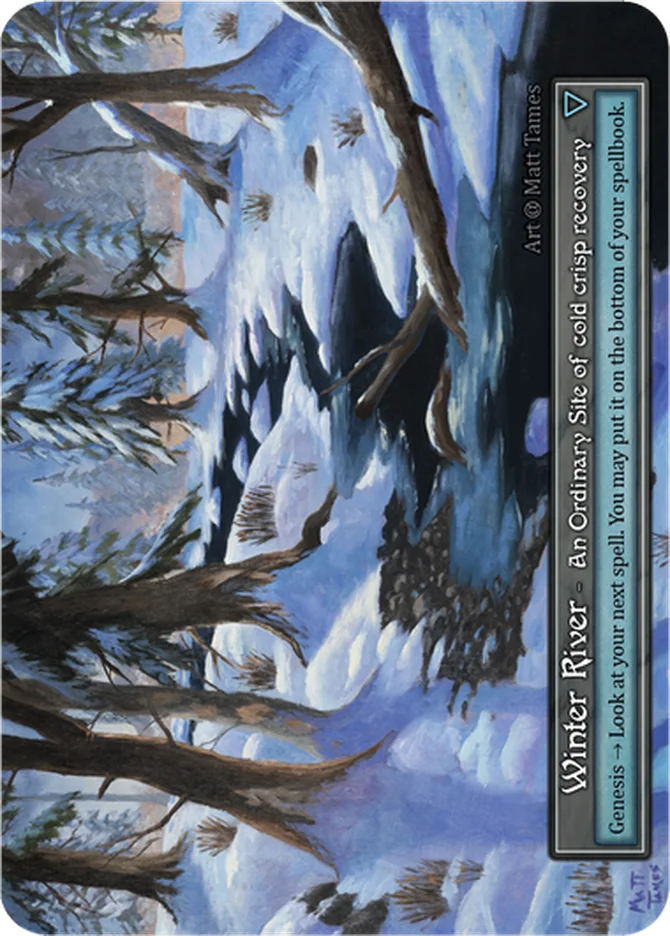 Winter River