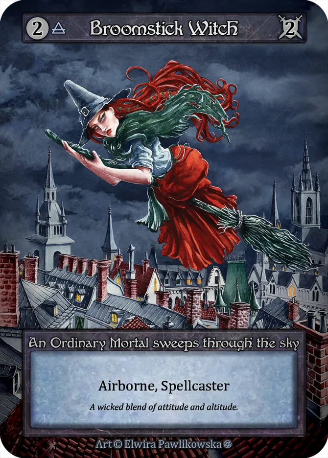 Broomstick Witch