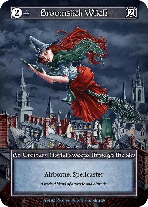 Broomstick Witch