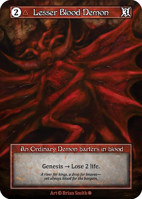 Lesser Blood Demon