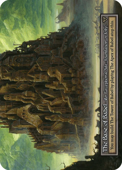 The Base of Babel