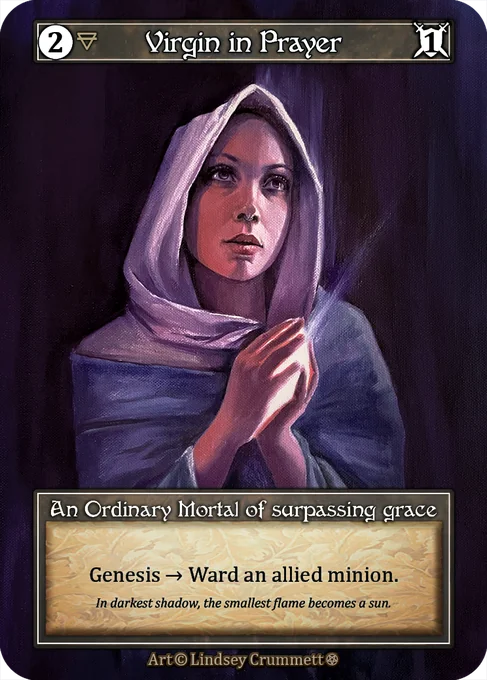 Virgin in Prayer