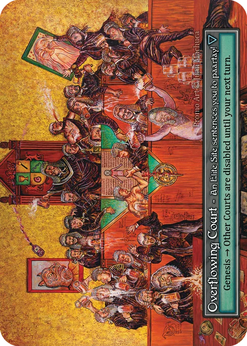 Overflowing Court